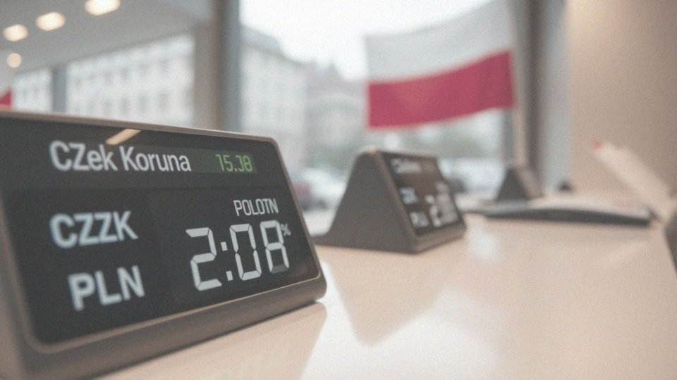 Ile koron czeskich dostanę za 1 PLN?