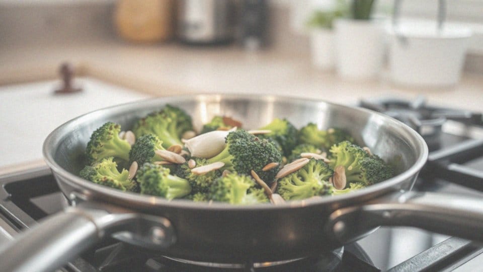 Jak przyrządzać brokuły na patelni?