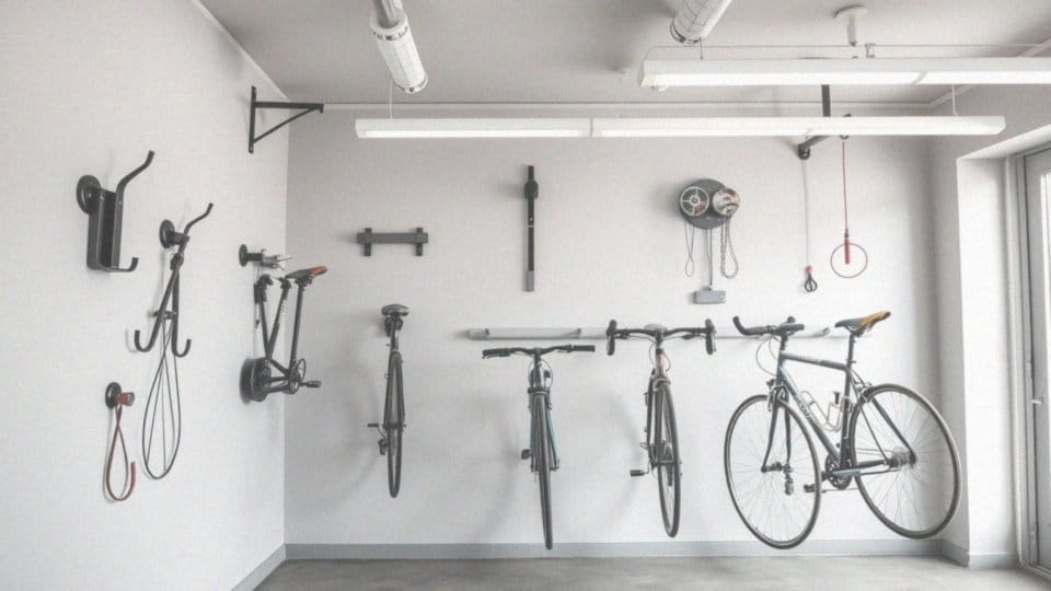 Jakie wieszaki na rowery dostępne są w sklepach rowerowych?