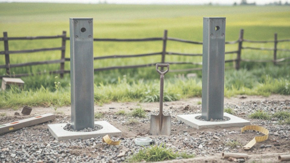Jak przygotować i zamontować słupki do bramy?