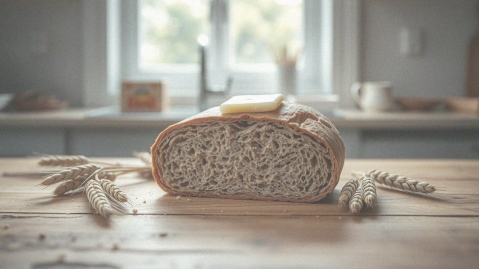 Jakie witaminy znajdują się w kromce chleba z masłem?