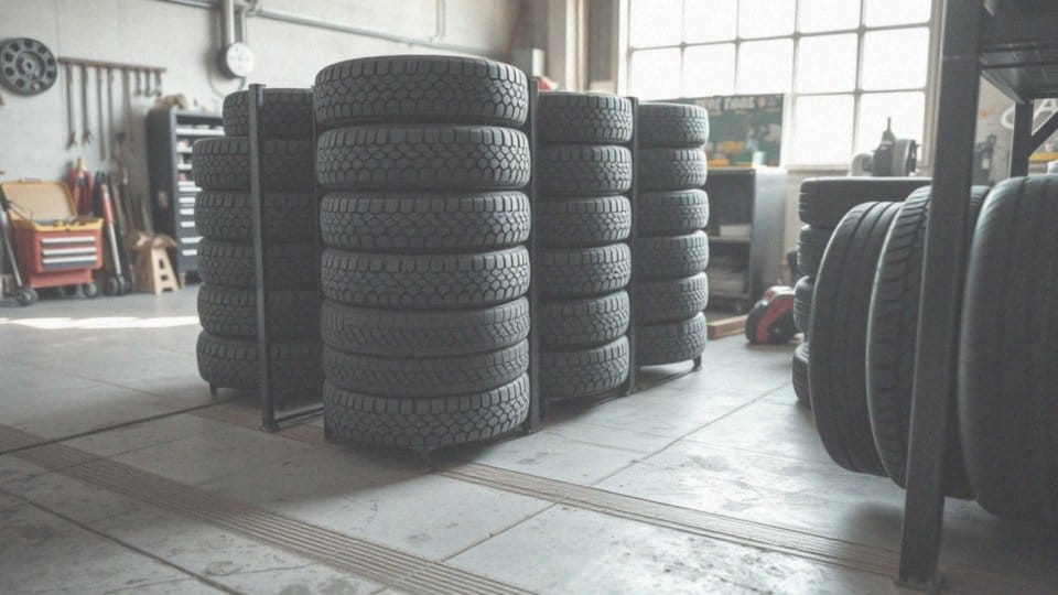 Jakie są zastosowania stojaków na opony w różnych przestrzeniach?