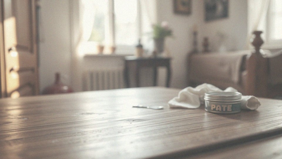 Jak pasta na zadrapane meble redukuje zarysowania?