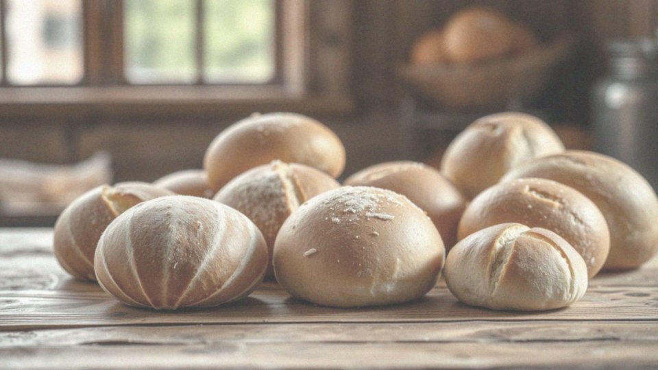 Jakie są wagi różnych rodzajów bułek?